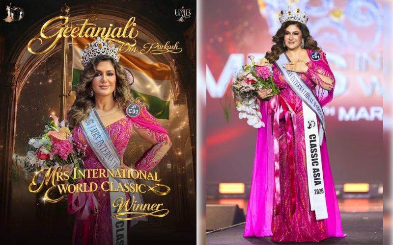 گیتانجلی اوم پرکاش کوالالمپور میں مسز انٹرنیشنل ورلڈ کلاسک 2026 کا تاج پہنایا گیا